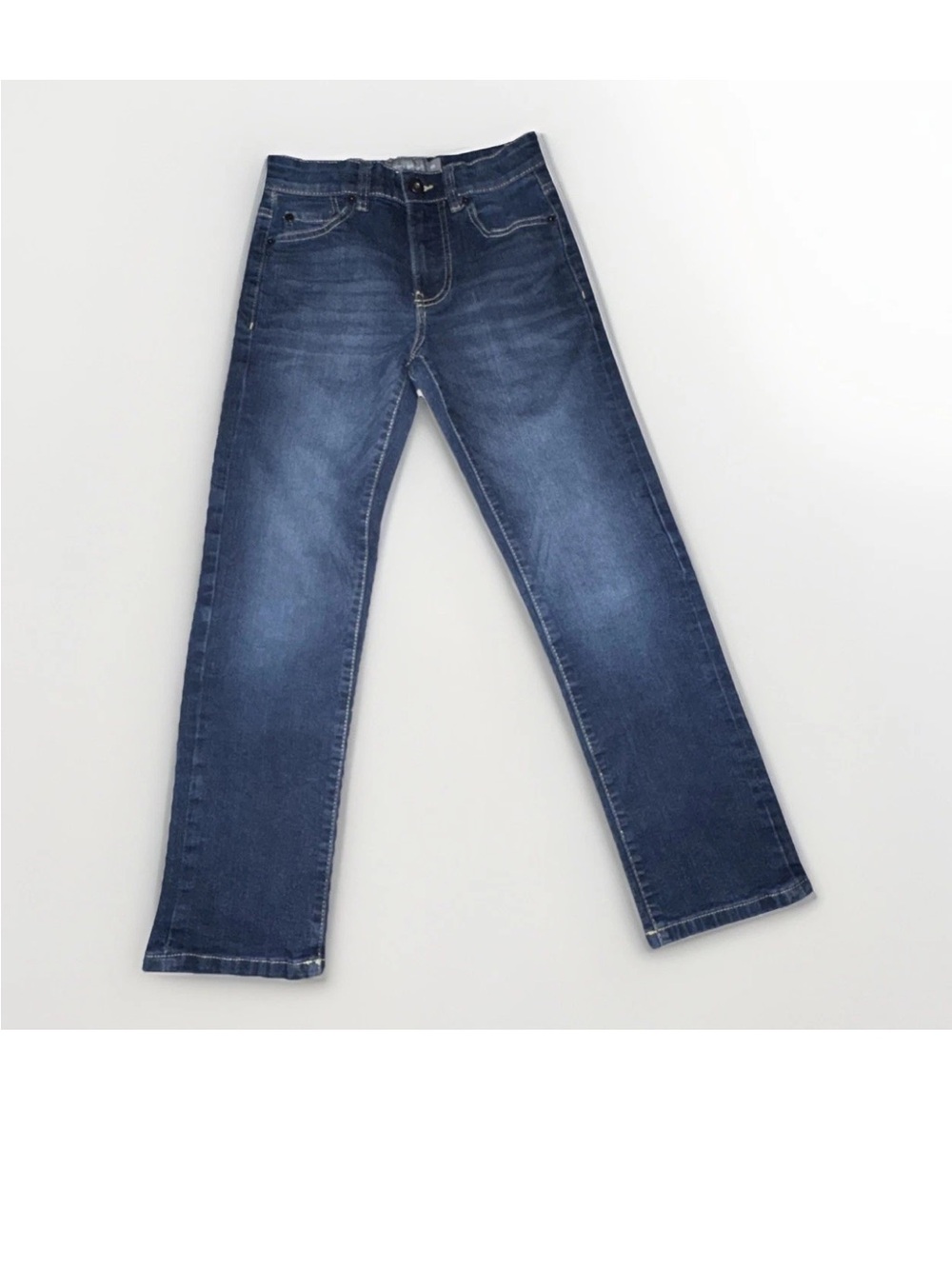 Lucky Jeans Youth Sz 8 Blue Stretch Denim Kids Classic Adjustable